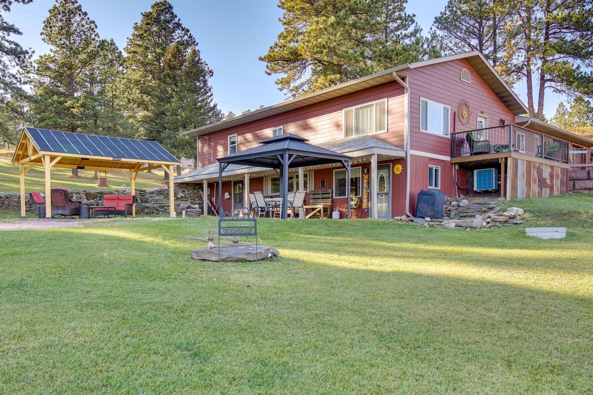 Hill City Hideaway Near Mt Rushmore And Hiking ภายนอก รูปภาพ